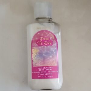 Bath & Body Works Pink Tie Dye Body Lotion